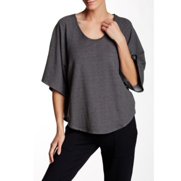 Soft Joie Kennice Kimono Sleeve Sweatshirt, Grey - Picture 1 of 2